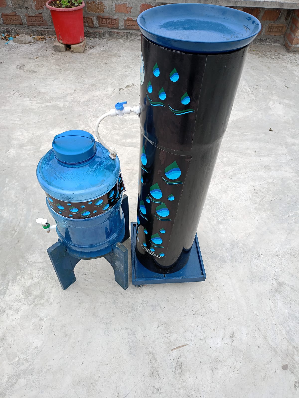 Plus with Storage and Base (Manual) - Whole House Evergreen Water Filter - Image 3