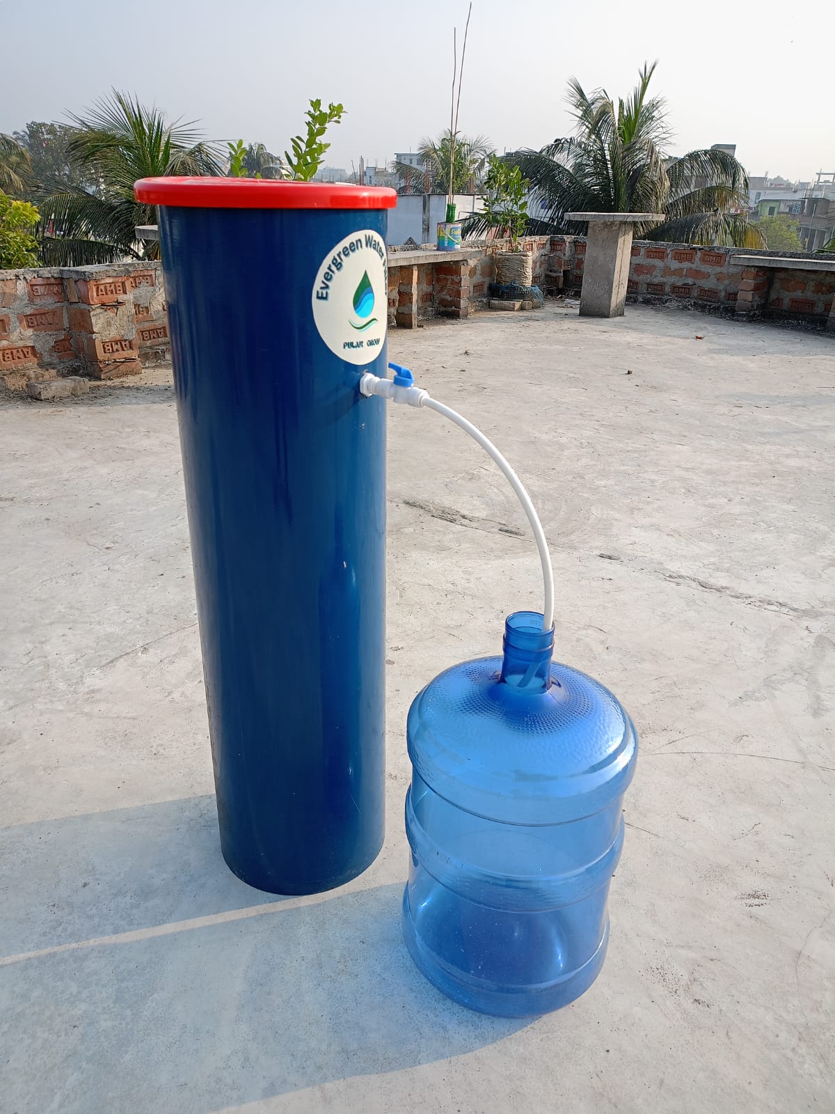 Plus with Storage and Base (Manual) - Whole House Evergreen Water Filter - Image 8